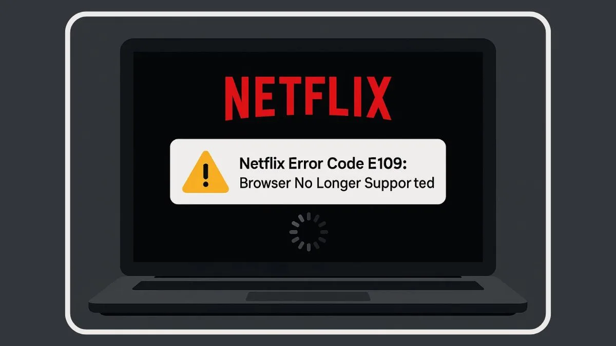 Fix Netflix Error E109: Network, Cache & VPN Solutions